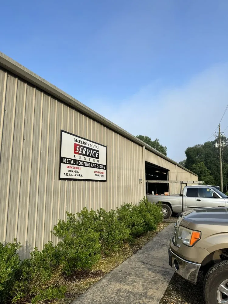 Slide of McElroy Metal Service Center