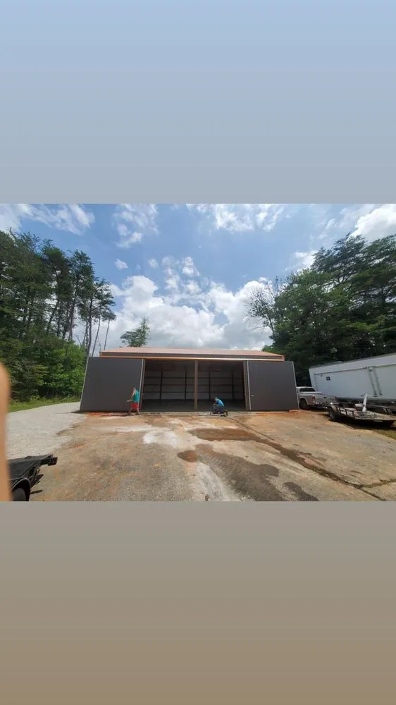 Slide of McFadin's Pole Barns