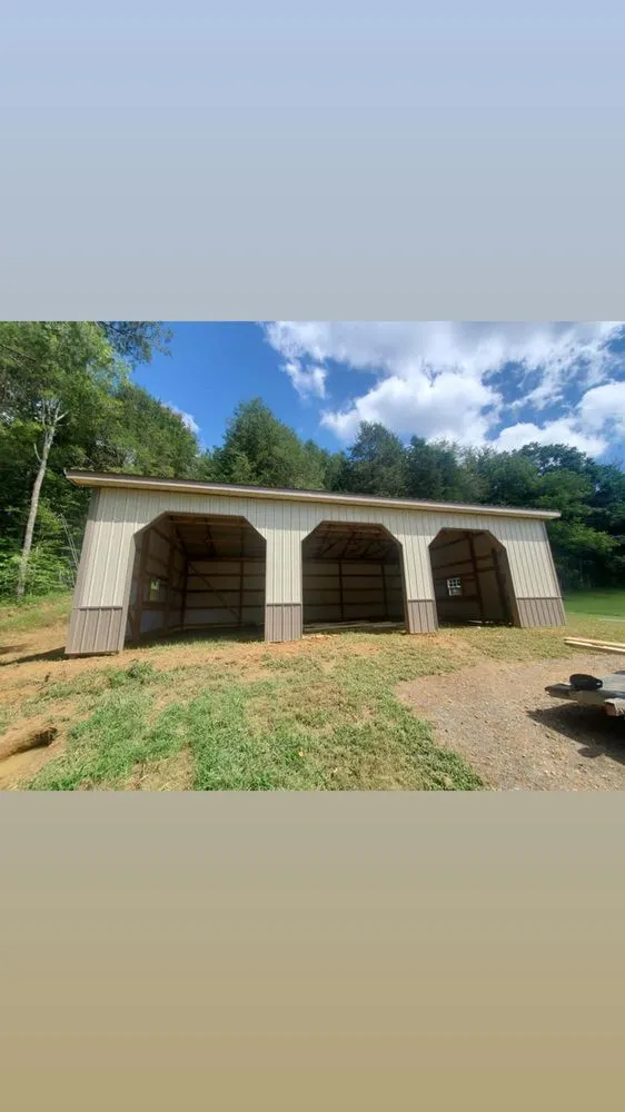Slide of McFadin's Pole Barns