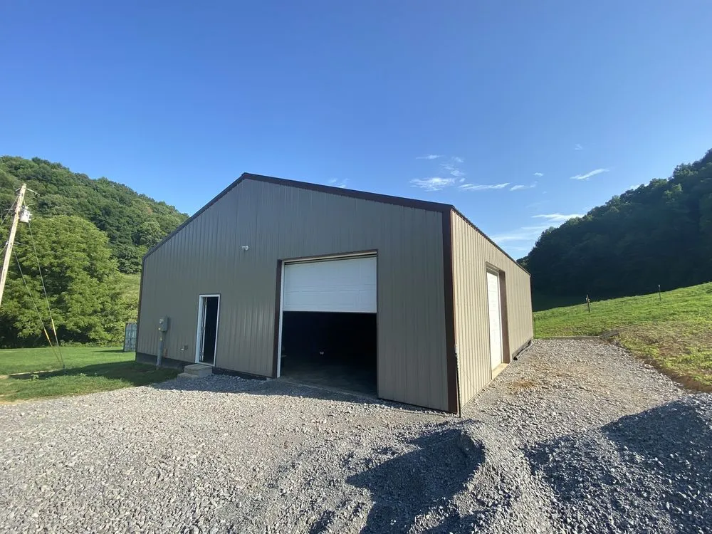 Slide of McFadin's Pole Barns