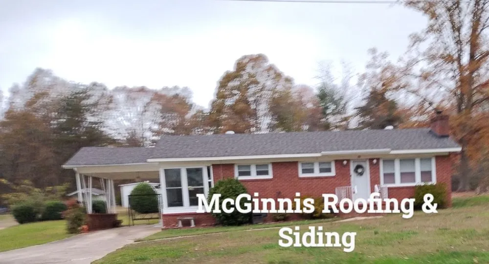 Local roof leak repair in Ellenboro, NC by McGinnis Roofing & Siding