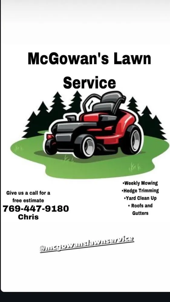 Slide of Mcgowan’s Lawn Service