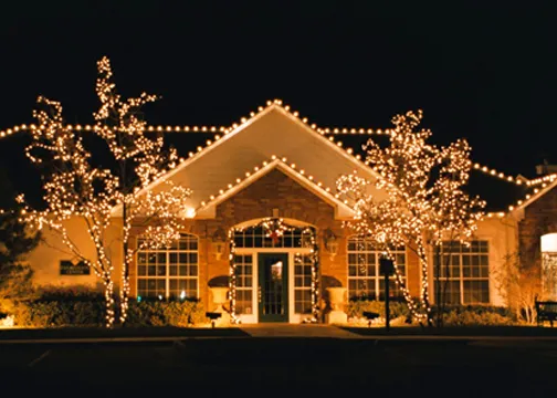 Slide of Mckinney Christmas Lights