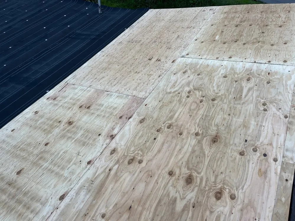 Slide of Mckinnon's Roofing