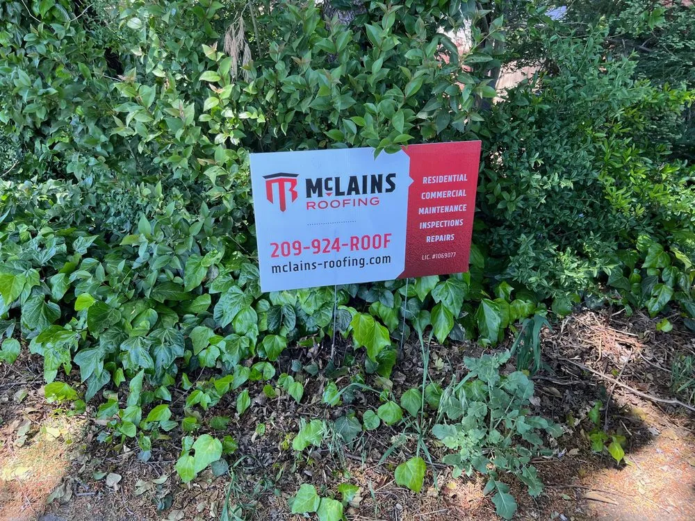 Slide of McLain's Roofing