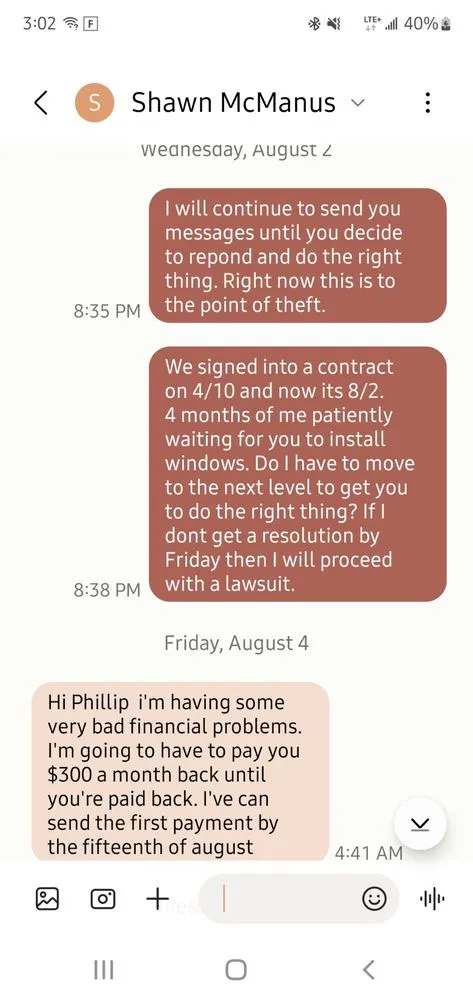 Slide of McManus Construction