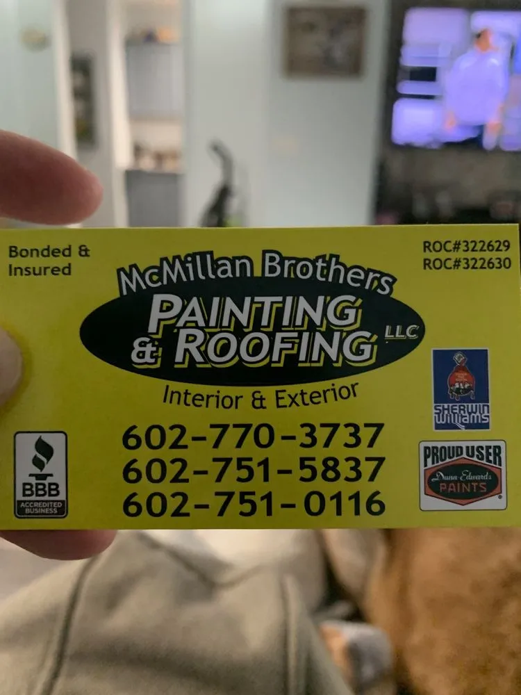 Slide of Mcmillan Brothers Painting & Roofing