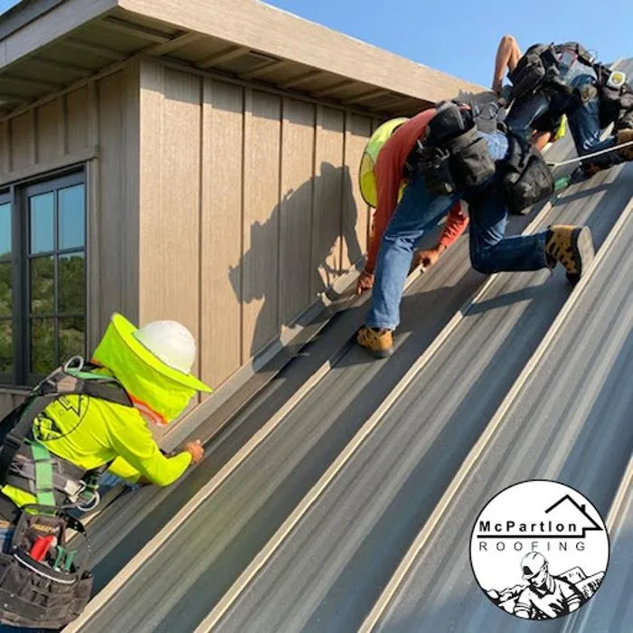 Slide of McPartlon Roofing