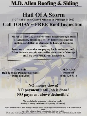 M.D. Allen Contracting Logo