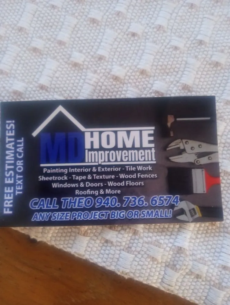 Slide of MD Home Improvement