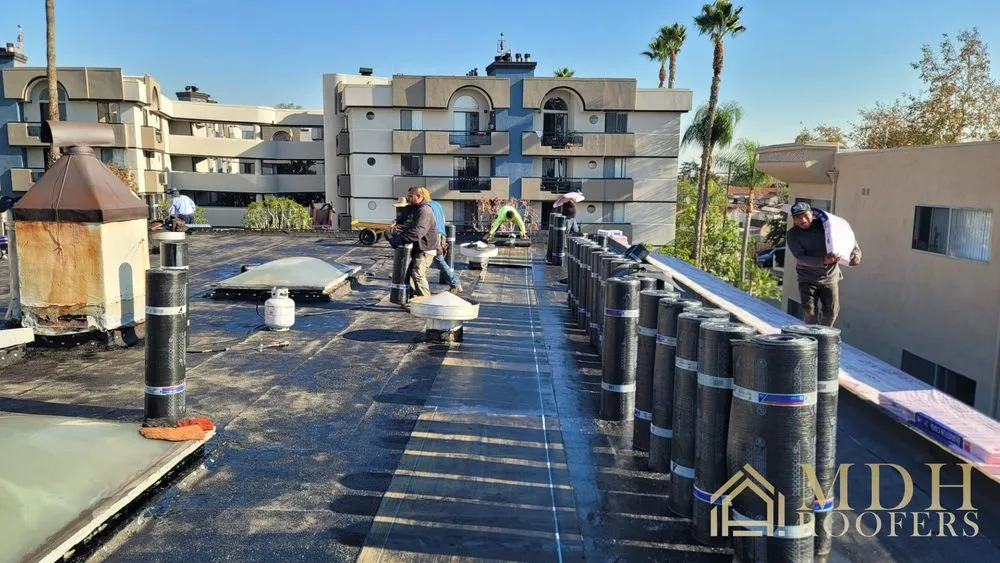 Slide of MDH Roofers