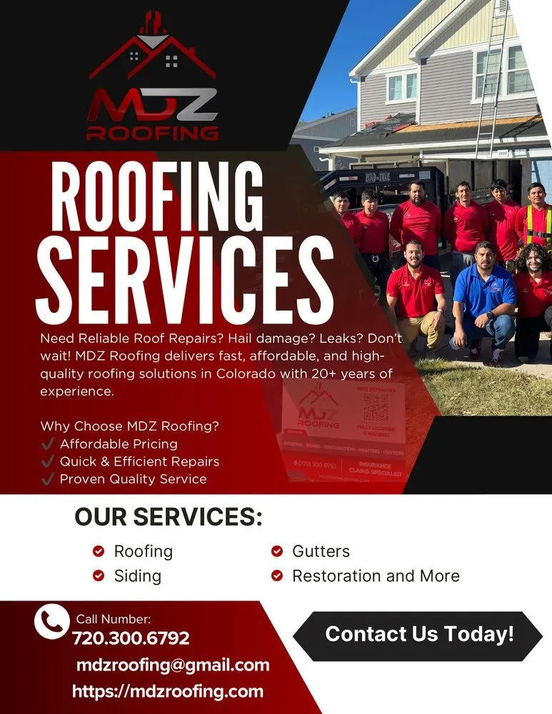 Slide of MDZ Roofing
