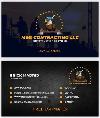M&E Contracting Logo