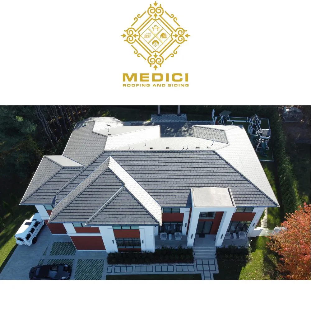 Slide of Medici Roofing and Siding