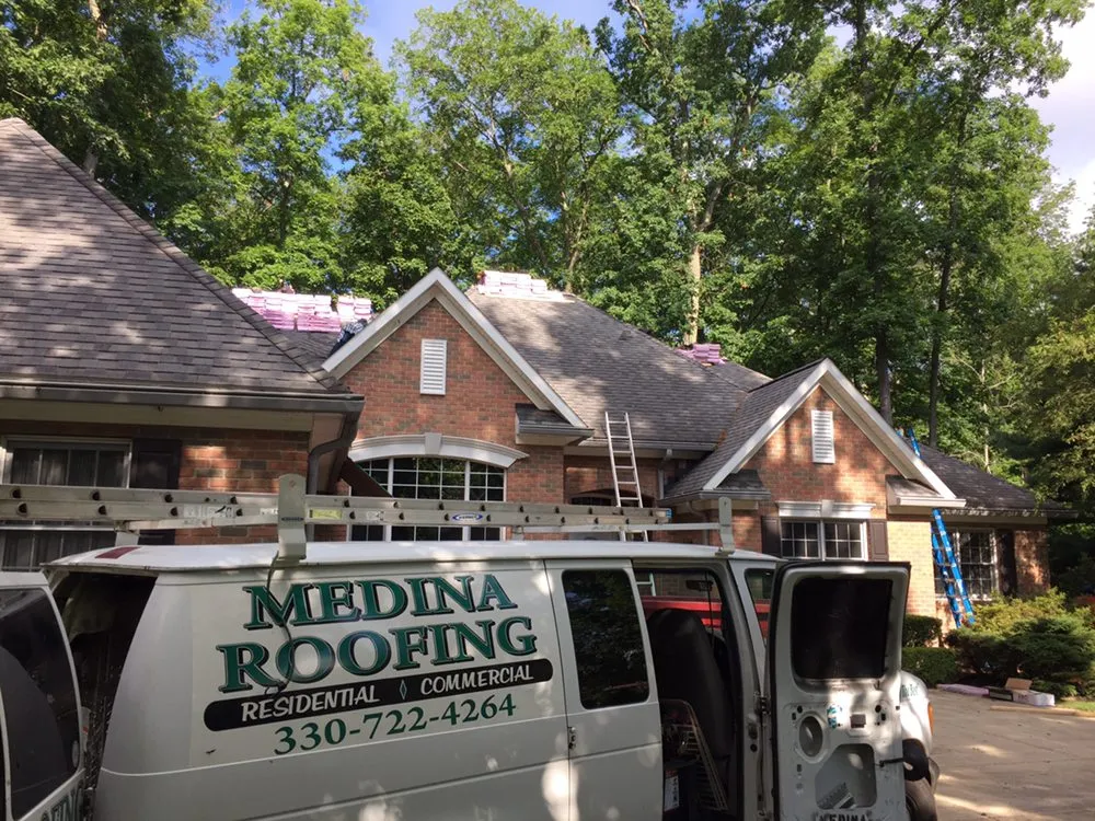 Slide of Medina Roofing