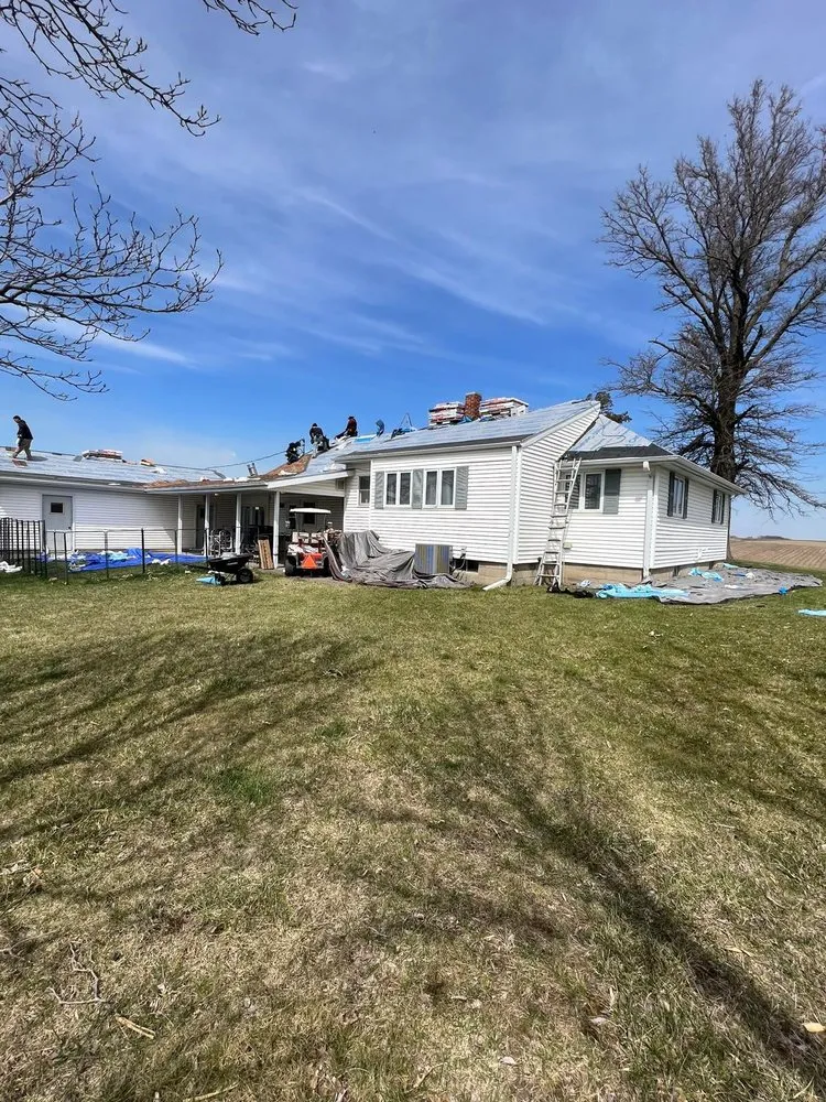 Emergency metal roofing installation in Moines, IA by Mejia Roofing