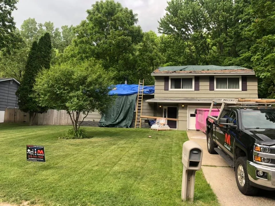 Slide of Melo Roofing