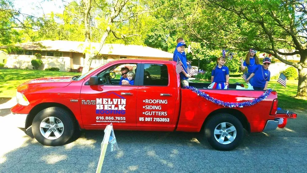 Slide of Melvin Belk Roofing