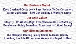 Slide of Memphis Roofing