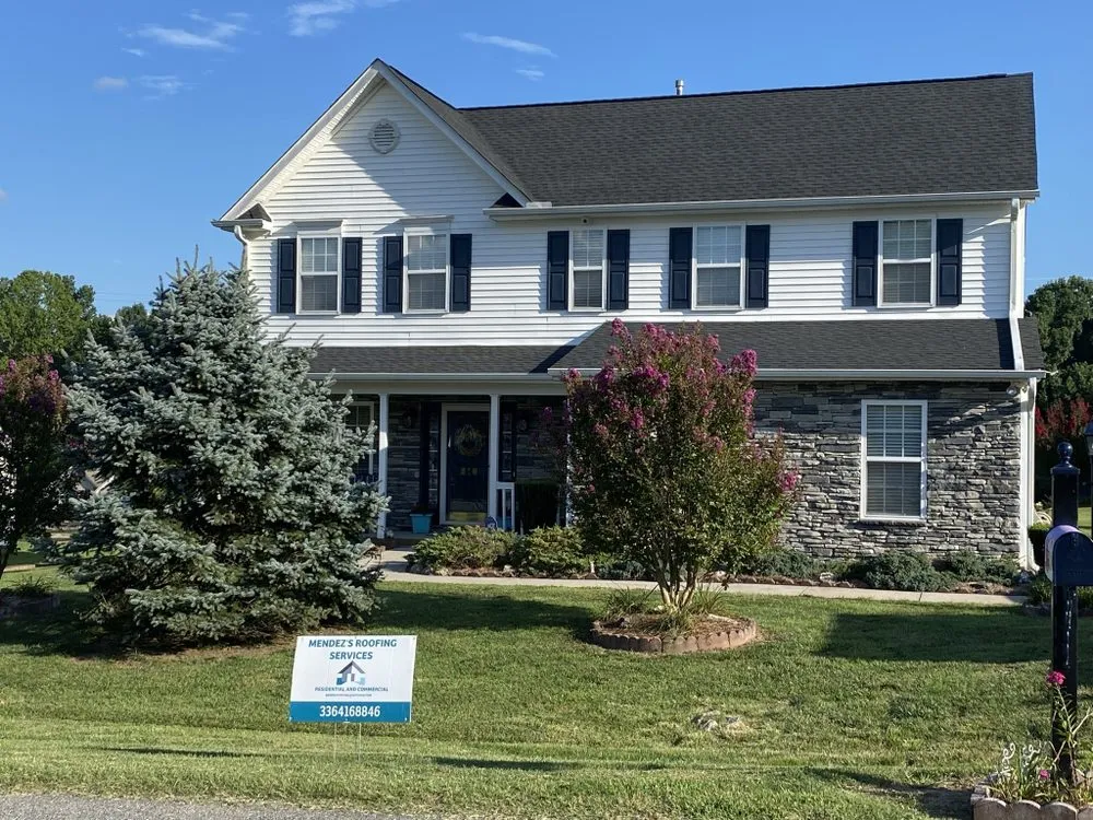 Local roof replacement in Winston-Salem, NC by Mendez's Roofing Services