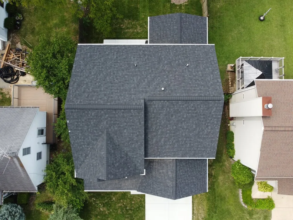 Reliable residential roofing service for residential properties in St. Louis, MO by Meridian Roofing and Renovation
