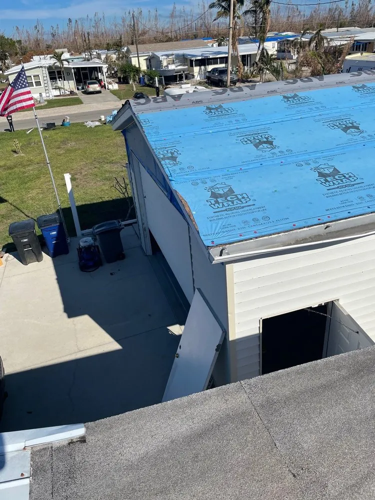 Slide of Merillat Roofing