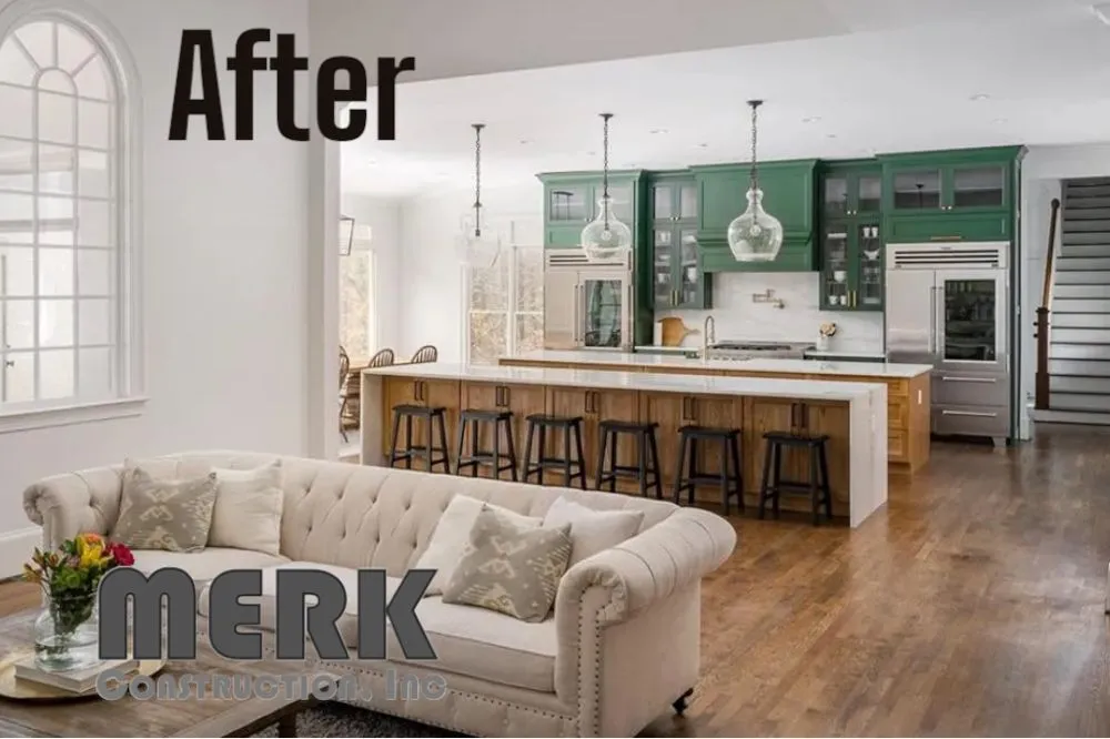 Slide of Merk Construction