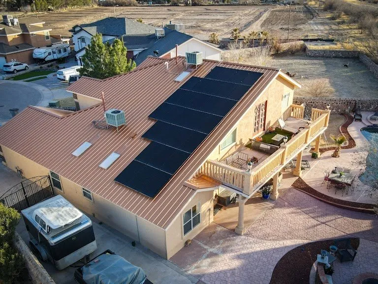 Slide of Meta Roofing