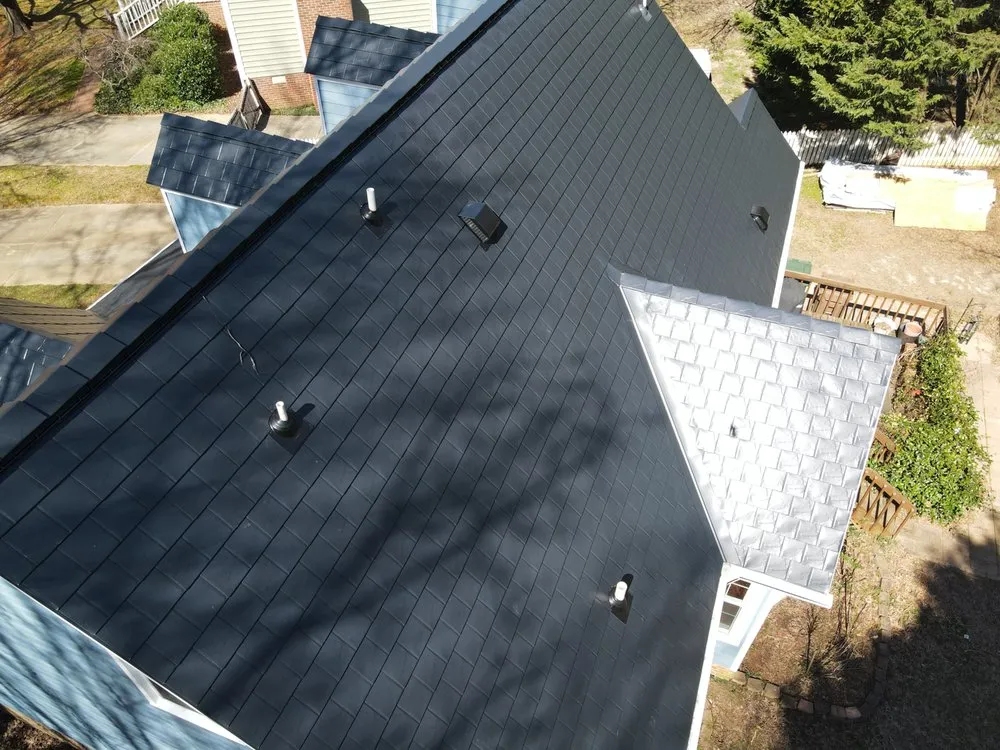 Slide of Metal Roof NC