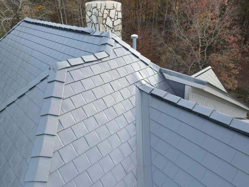 Slide of Metal Roof NC