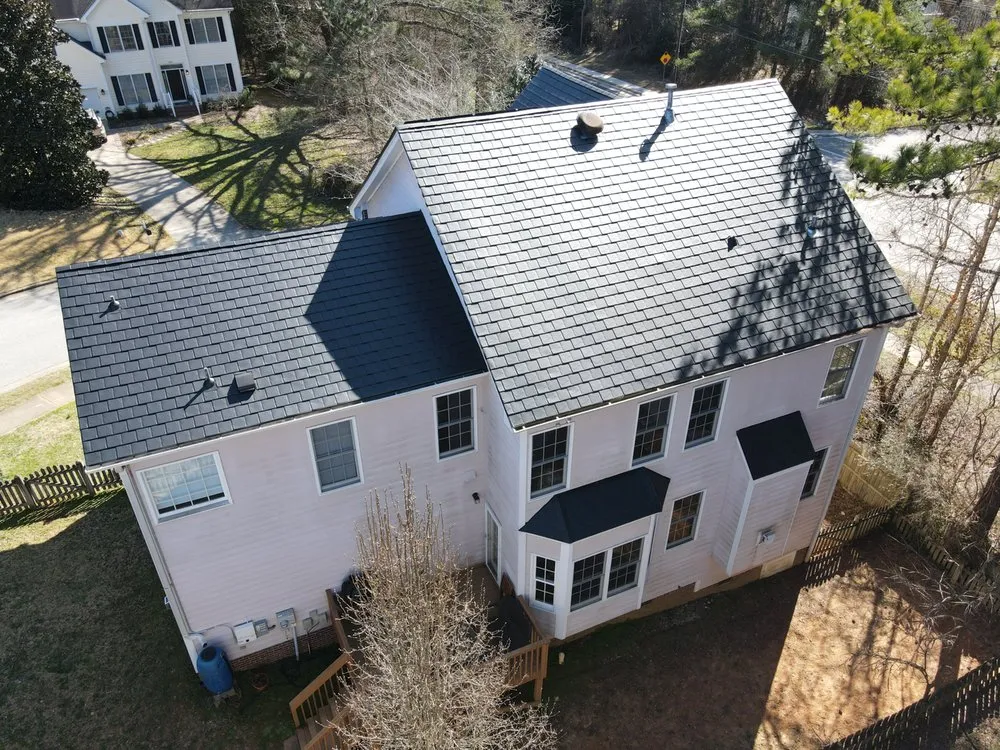 Slide of Metal Roof NC