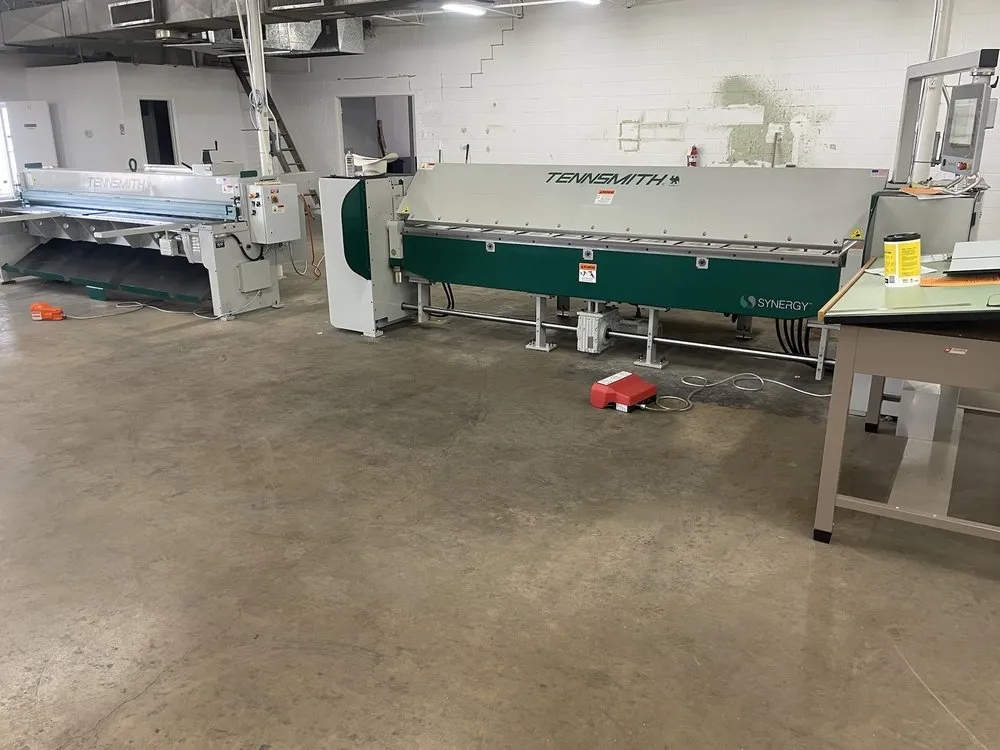 Slide of Metal Roof Production