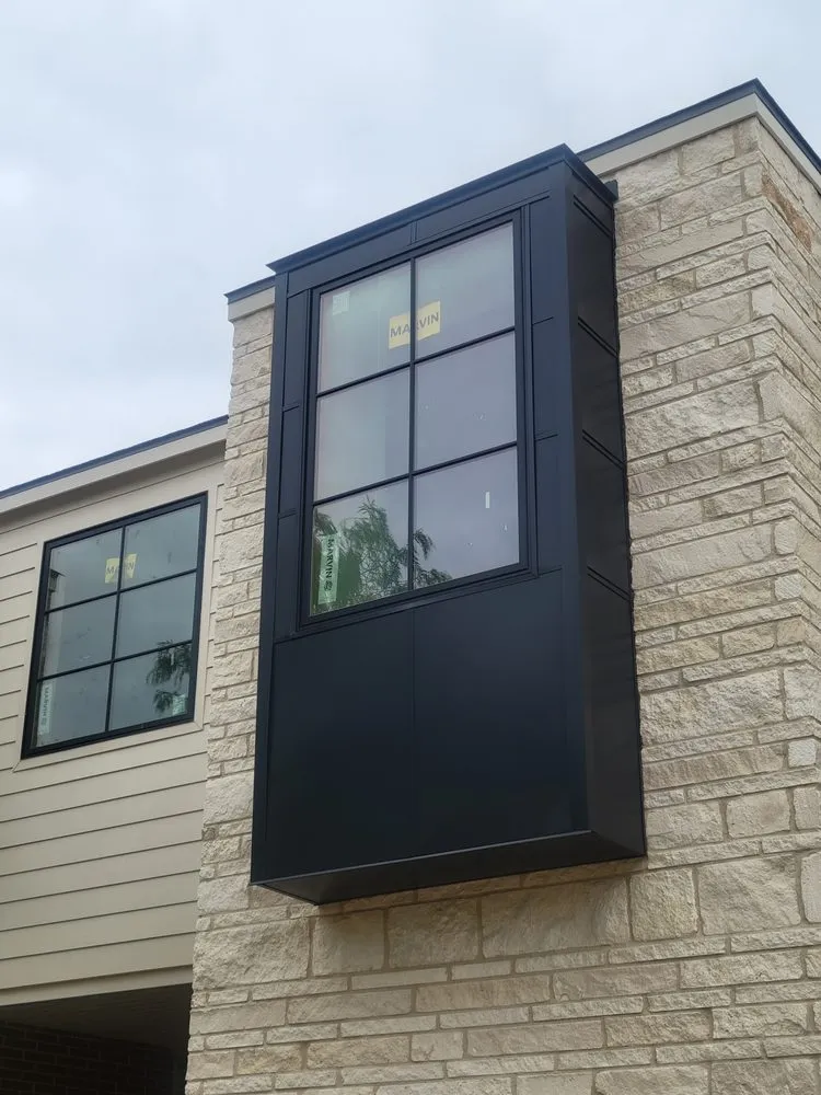 Slide of Metal Roof Production