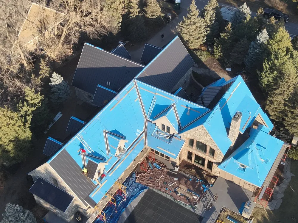 Slide of Metal Roofers