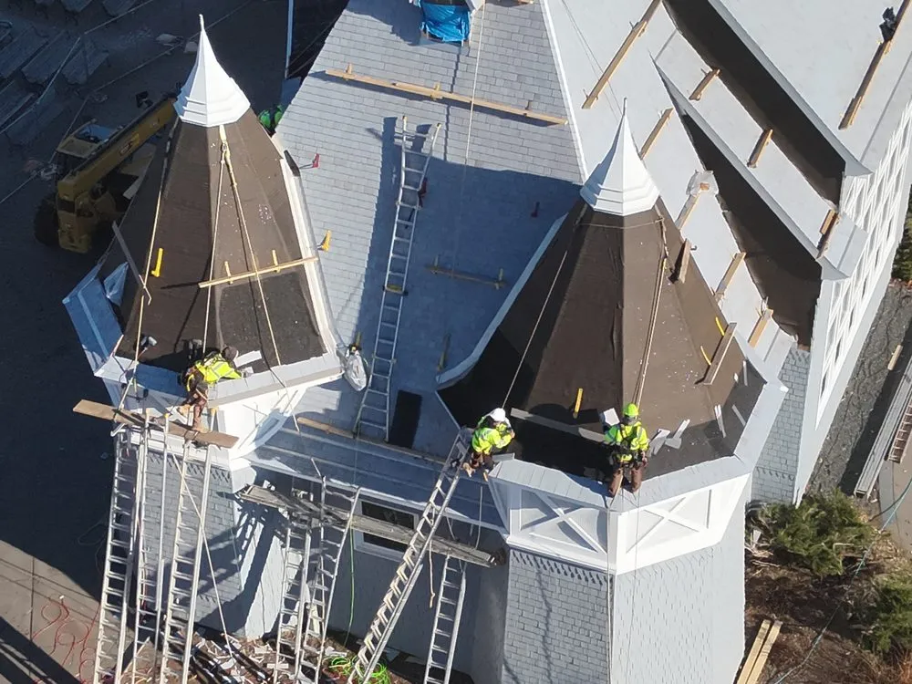 Slide of Metal Roofers