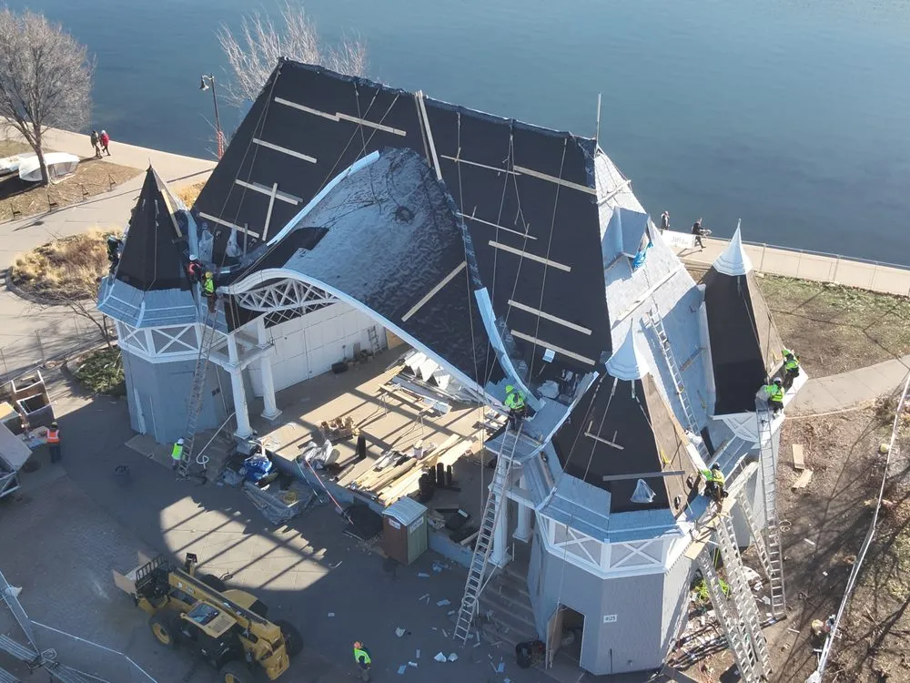 Slide of Metal Roofers