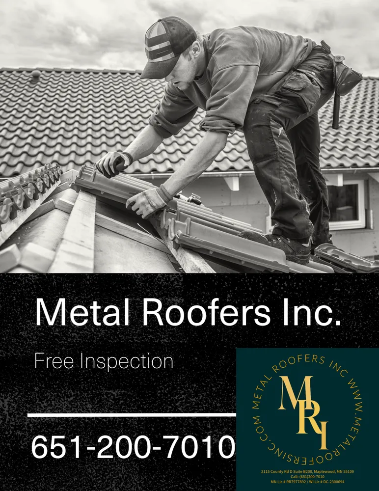 Slide of Metal Roofers