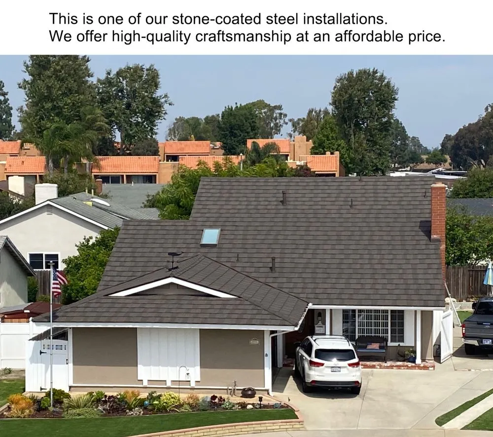 Emergency roof inspection for homes across Orange County, CA - Metal Roofing