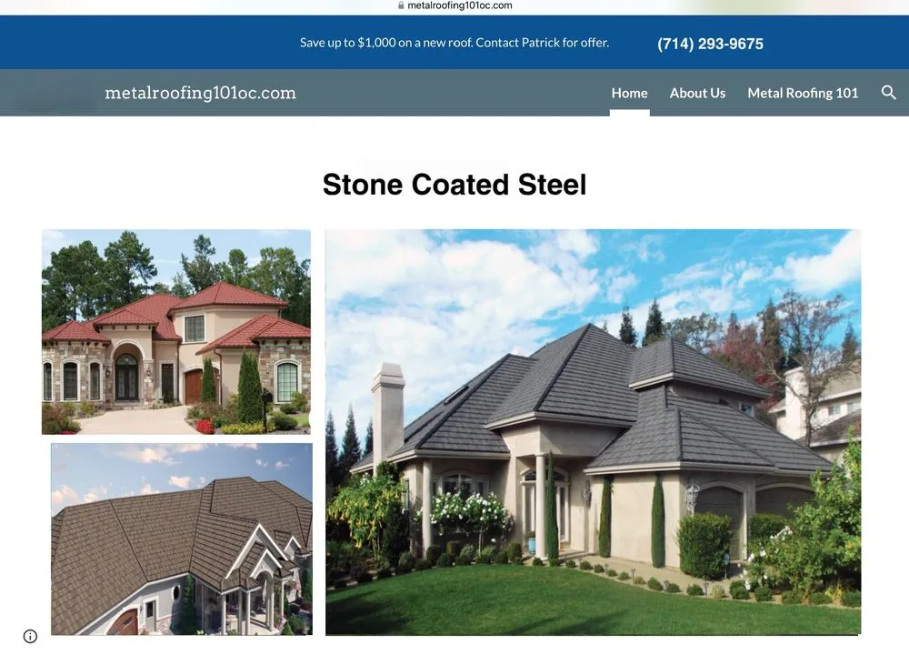 Local roof repair in Orange County, CA by Metal Roofing