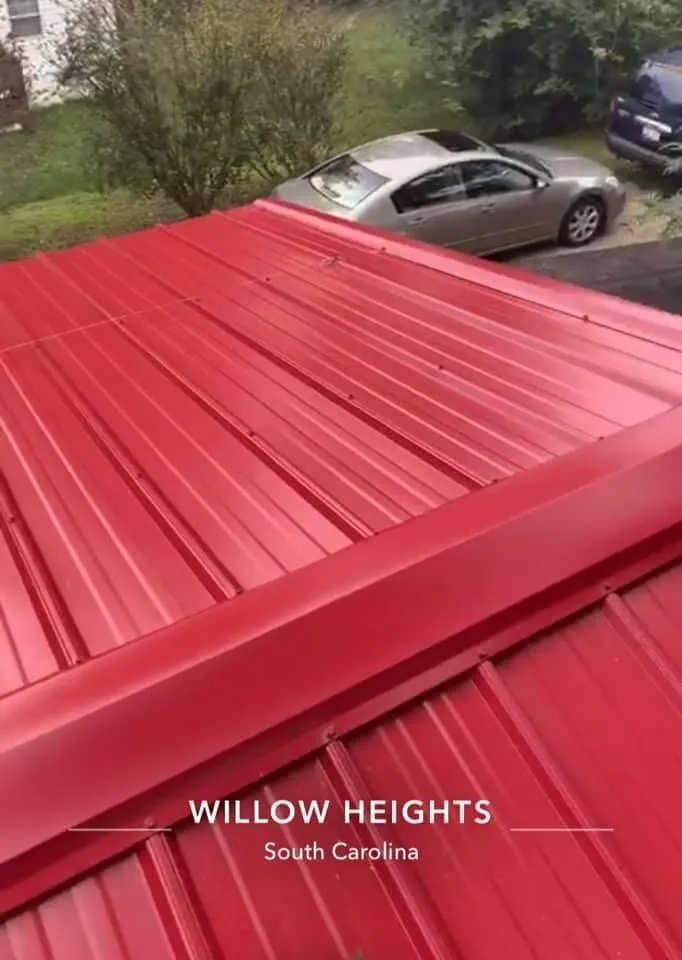 Slide of Metal Roofing RZ