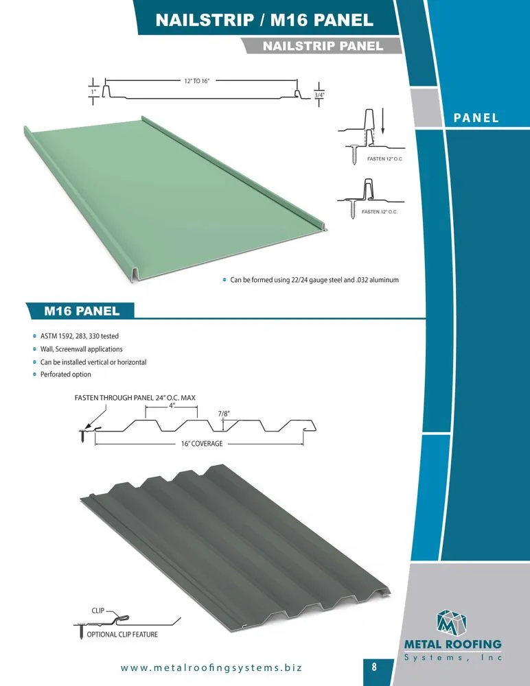 Slide of Metal Roofing Systems - Stanley