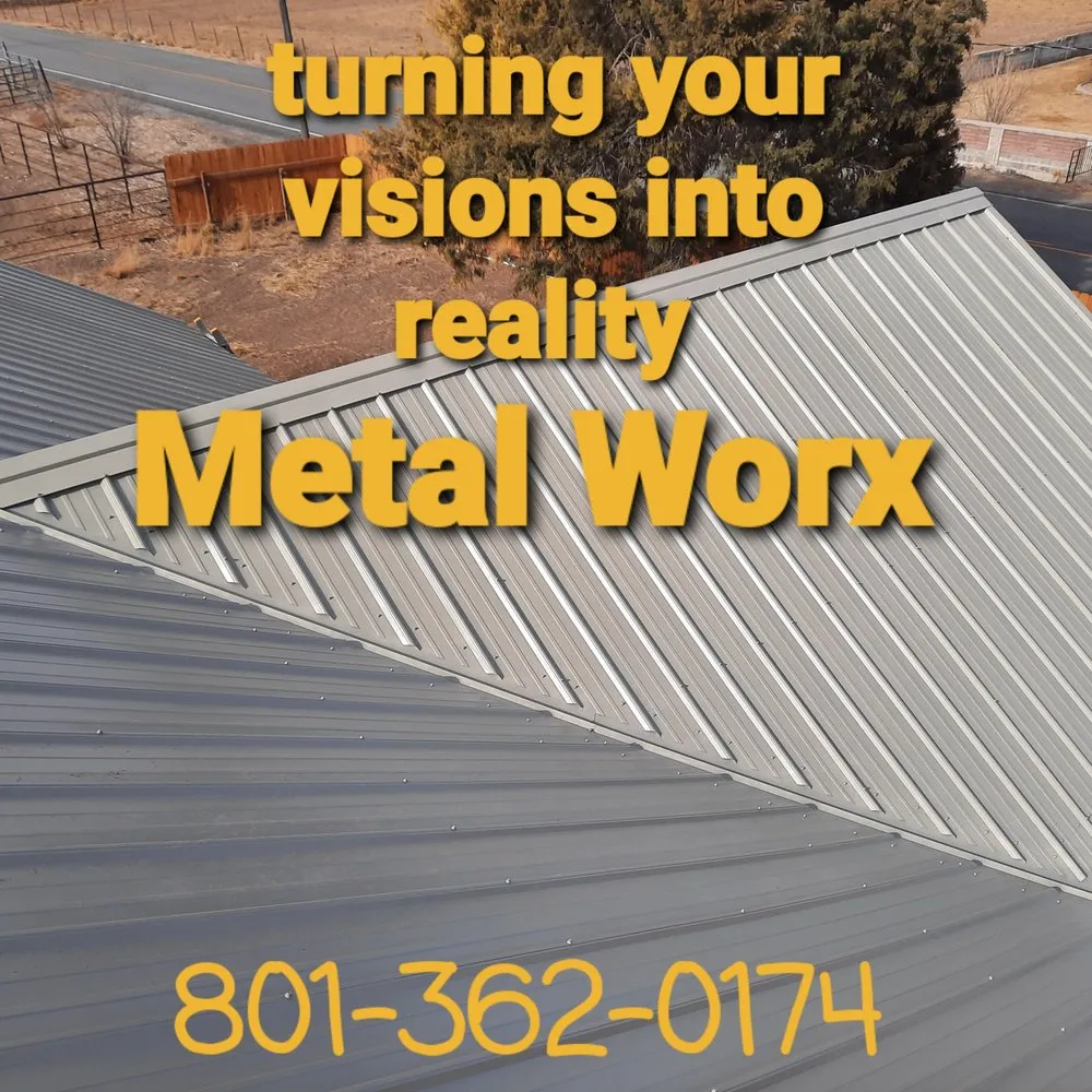 Licensed metal roofing installation after storm damage in Central valley, UT by Metal Worx Roofing