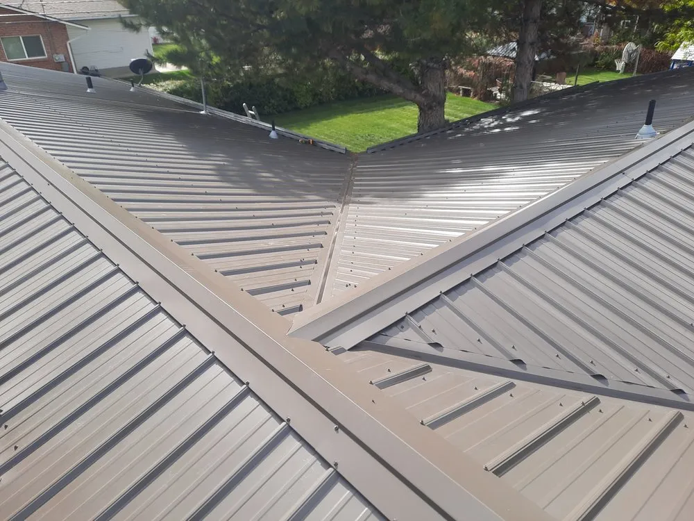 Professional storm damage roof repair in Central valley, UT - Metal Worx Roofing