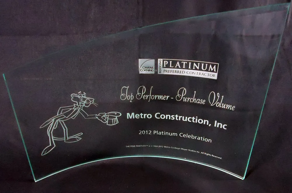 Slide of Metro Construction