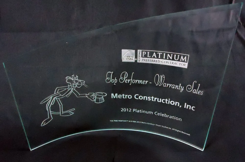 Slide of Metro Construction