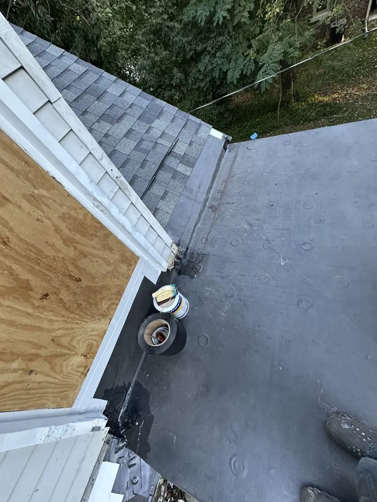 Slide of Metro Detroit Flat Roof