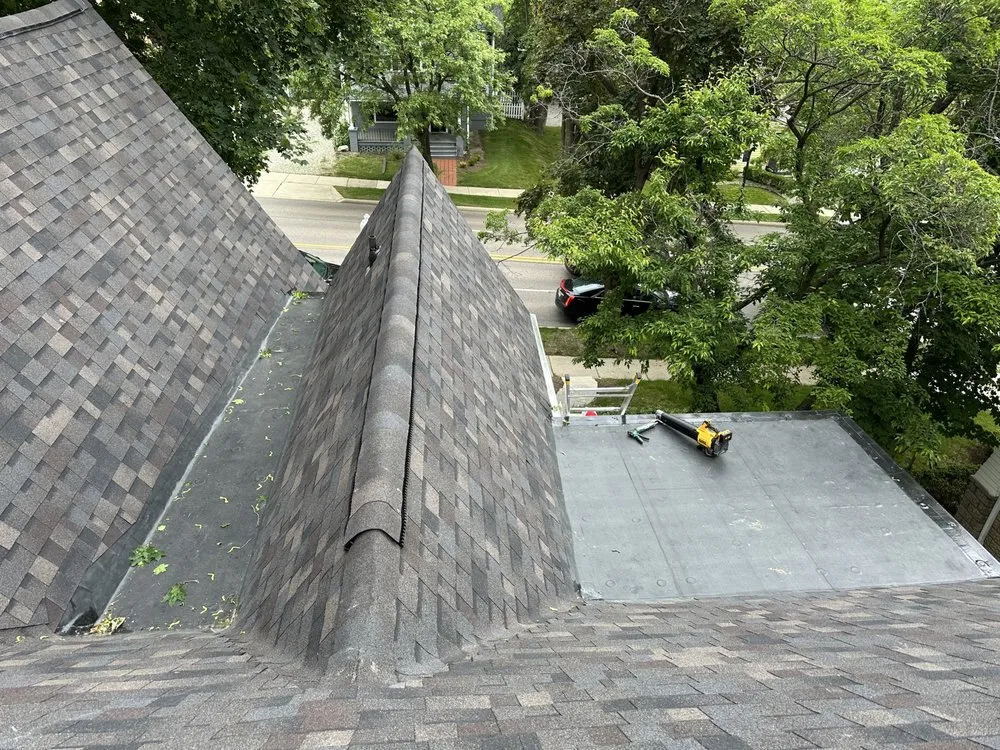 Slide of Metro Detroit Flat Roof