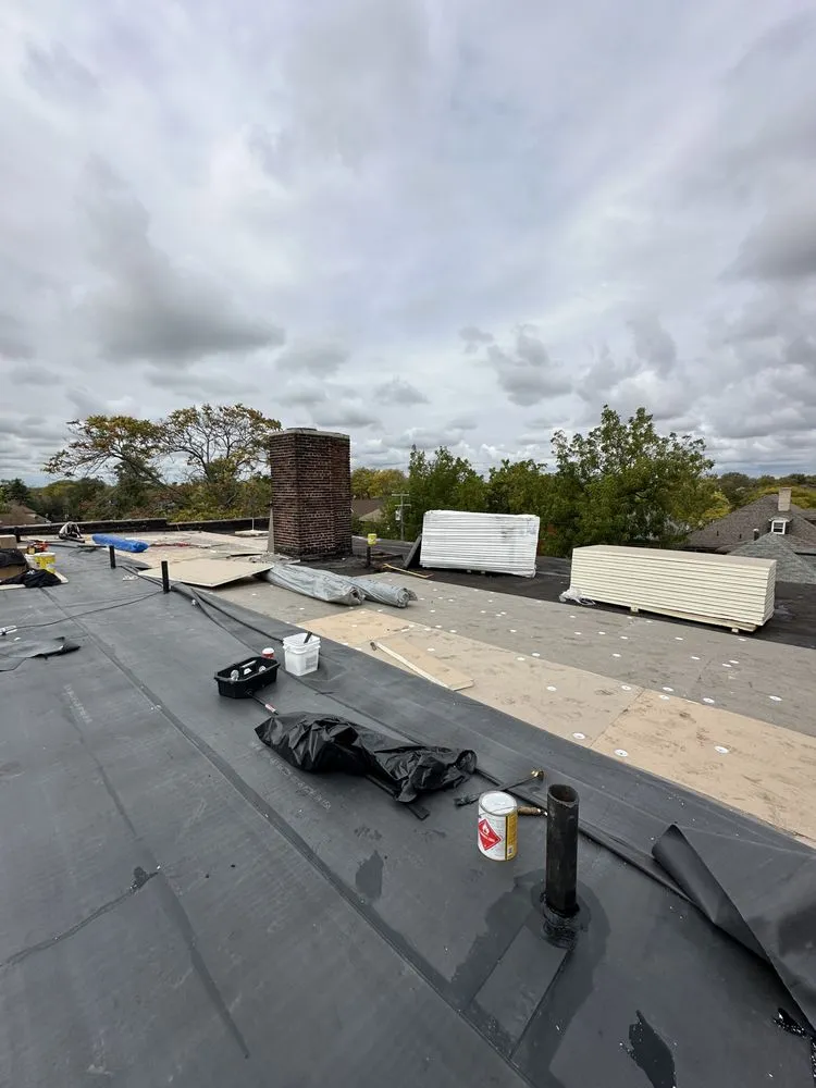 Slide of Metro Detroit Flat Roof