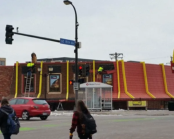 Slide of Metro Steel Construction