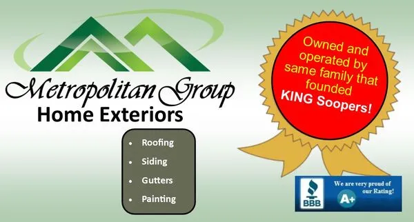 Metropolitan Group Home Exteriors Logo